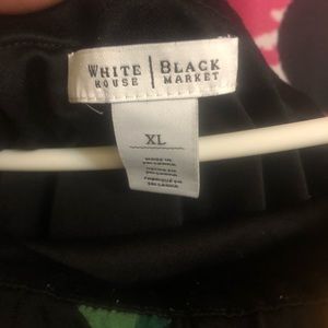 White House Black Market Dresses - EUC Black floral maxi dress White House Black Market Dresses - EUC Black floral maxi dress